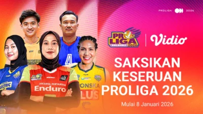 Vidio.com Jadi Pusat Hiburan: Live La Liga, Proliga 2026, dan Drakor Thriller Eksklusif