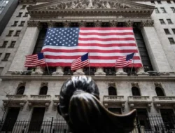 Wall Street Turun Melemah, Ketegangan Timur Tengah Membayangi Pasar Global