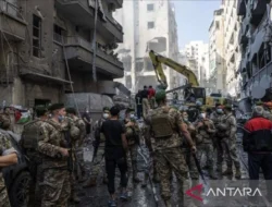 Warga Lebanon Pulang Saat Gencatan Senjata, Nekat Seberangi Sungai, Jembatan Hancur Dibom Israel