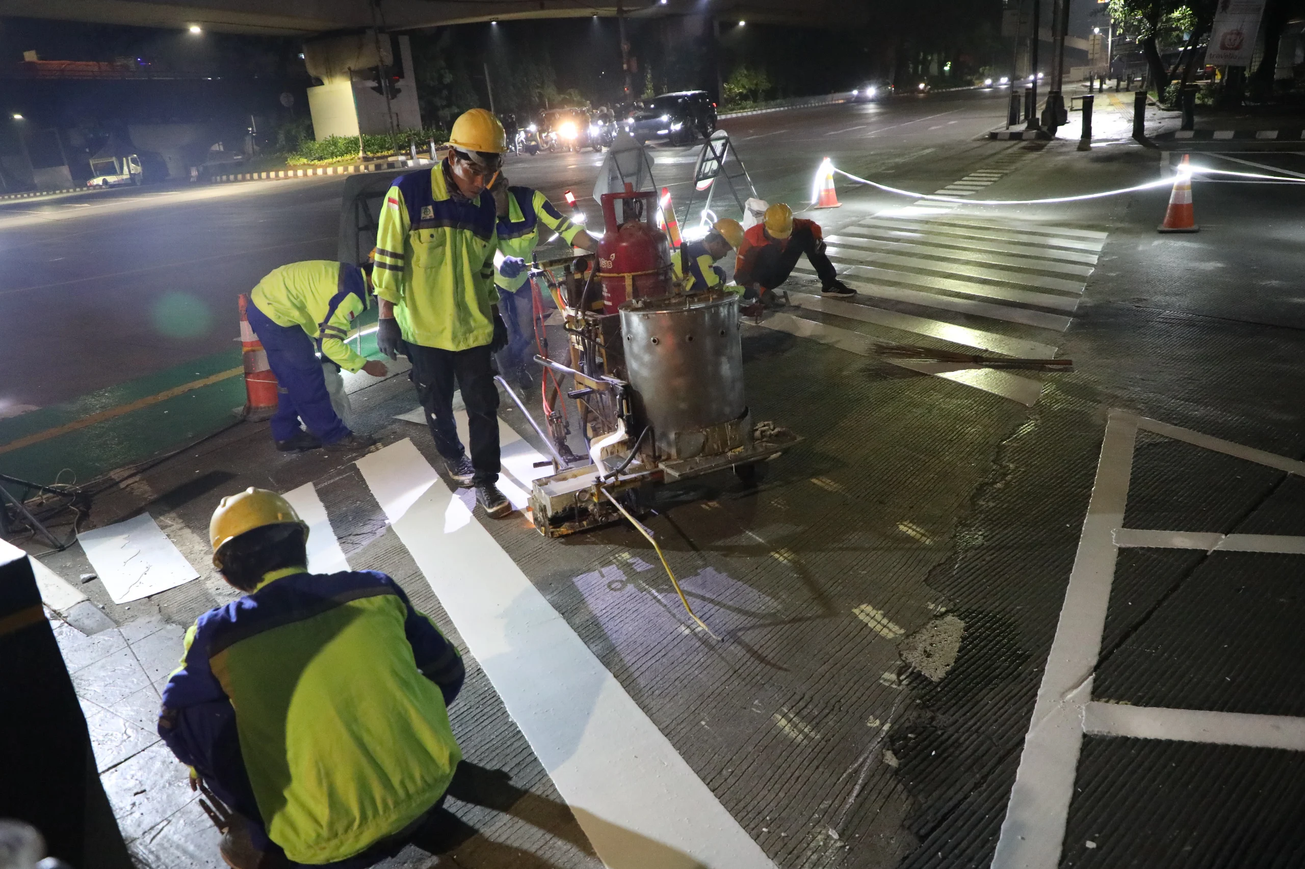 Zebra Cross Pac‑Man Viral di Pancoran, Dinas Bina Marga DKI Siapkan Penataan Ulang dengan Alasan Mengejutkan