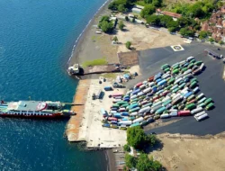Antrean Kendaraan Penyeberangan Ketapang-Gilimanuk Terurai Setelah Air Laut Surut
