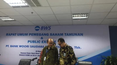 Bank Woori Saudara Rombak Susunan Direksi dan Komisaris