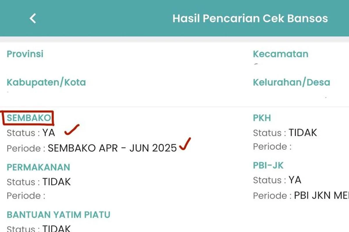 Bansos PKH BPNT Tahap 2 Cair Mei 2026: Cara Cek Penerima dan Nominalnya