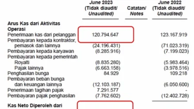 BIPI Pangkas Utang, tapi Arus Kas Operasi Masih Negatif