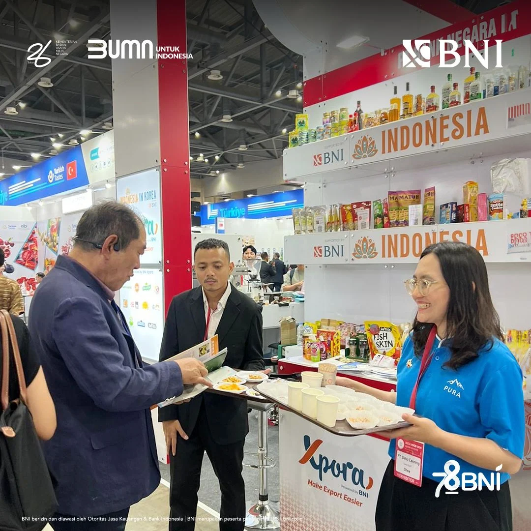 BNI Luncurkan Fast Trex Xpora untuk Mendorong UKM Menjadi Eksportir