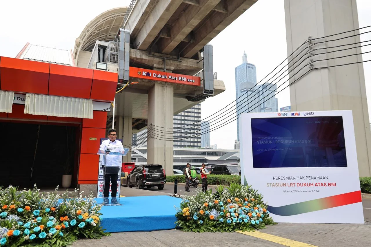 BSI Resmikan Naming Right di LRT Dukuh Atas untuk Dorong Pertumbuhan Nasabah
