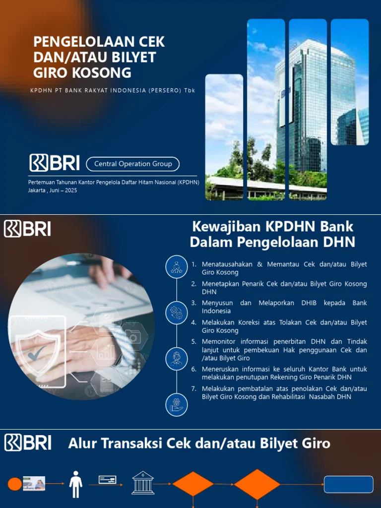 BTN Ubah Mekanisme Penyampaian SP Cek dan Bilyet Giro Kosong Mulai 30 Juni 2026