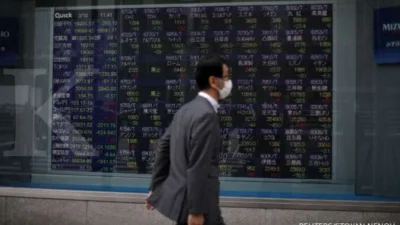 Bursa Asia Tertekan karena Khawatir Inflasi Gelombang Kedua