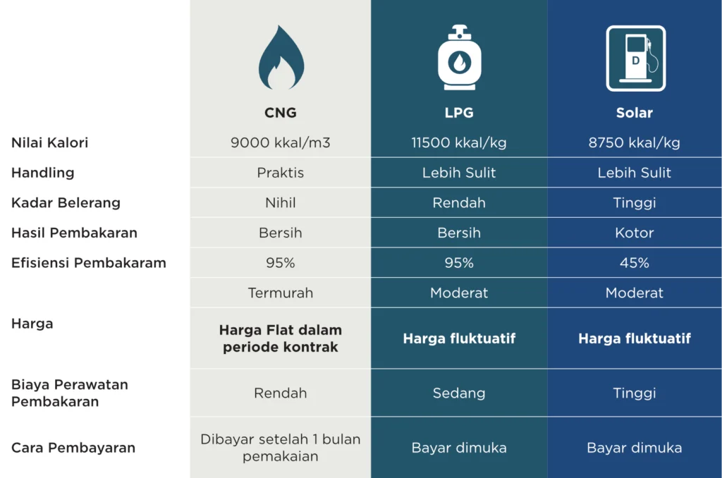CNG Dijadikan Alternatif Energi Rumah Tangga yang Aman