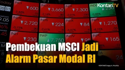 DPR: Keluarnya Saham RI dari MSCI Jadi Alarm Kredibilitas Pasar Modal
