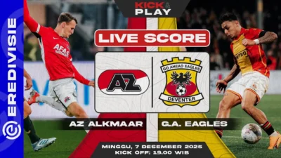 Drama Menegangkan: Go Ahead Eagles vs AZ Alkmaar Siapkan Pertarungan Epik di Eredivisie