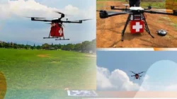 Dron yang Dapat Mengangkut Sementara dan Medis Muncul di Lapangan Perang