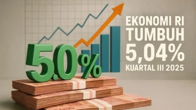 Ekonomi RI Tumbuh 5,61 Persen, tapi Mulai Melemah Secara Kuartalan