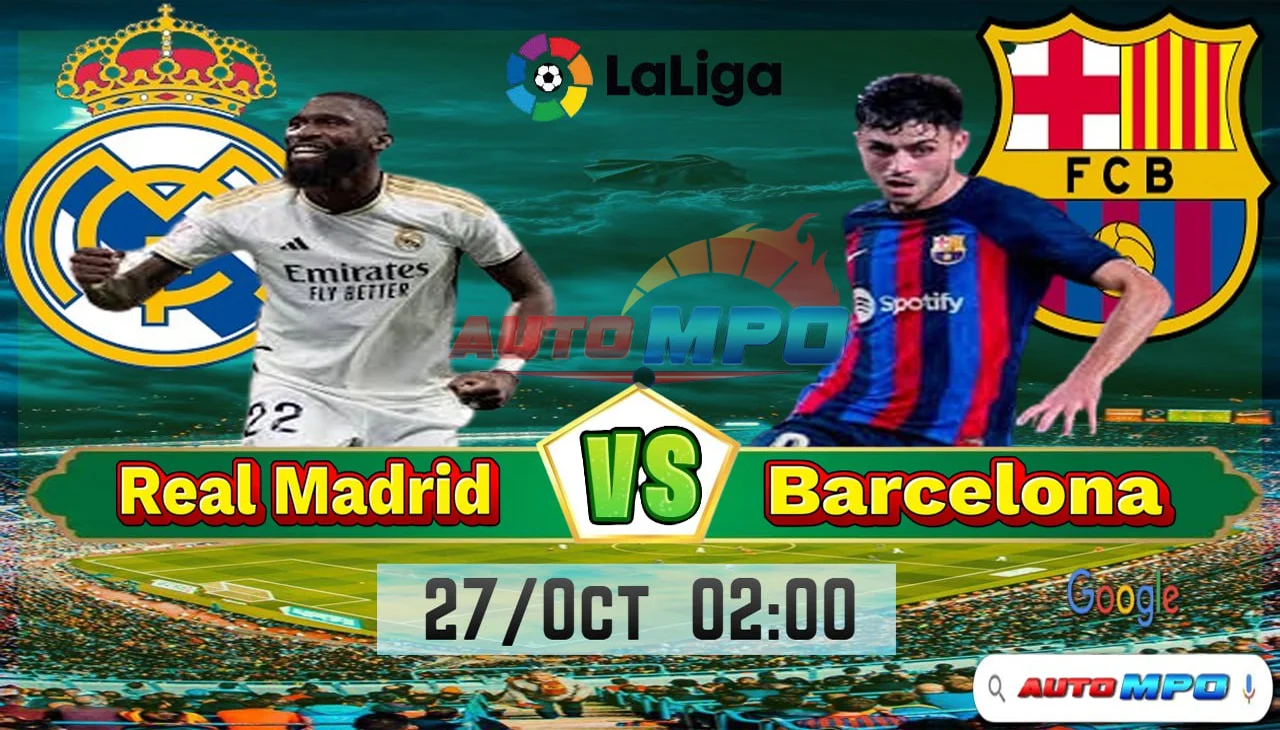 El Clasico Menentukan Gelar La Liga: Barcelona Siap Rayakan Kemenangan di Hadapan Real Madrid