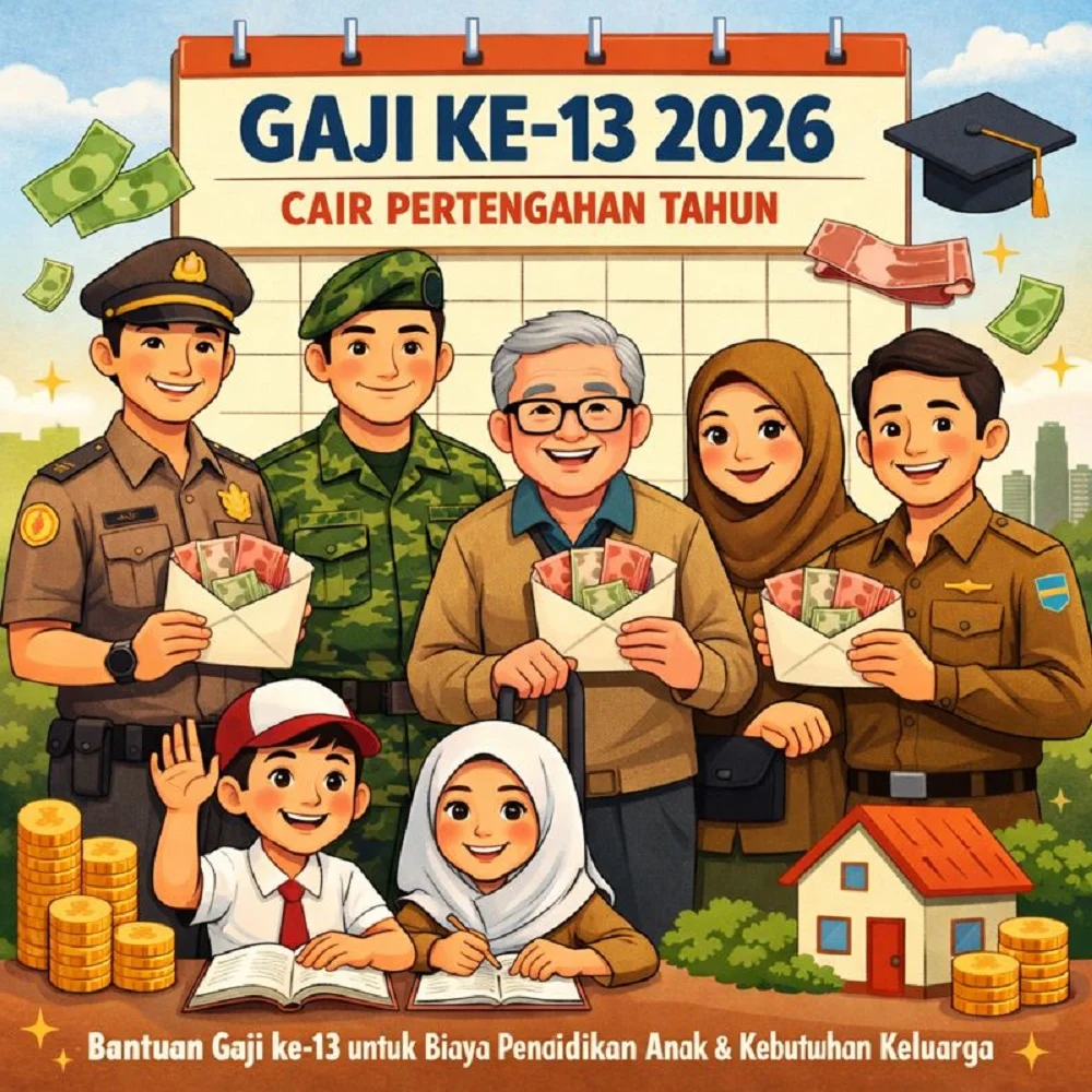 Gaji Ke-13 dan Bansos Bulan Mei 2026: Apa yang Perlu Diketahui?