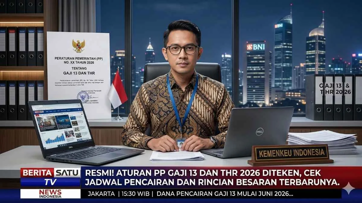 Gaji ke-13 PNS 2026: Pencairan, Besaran, dan Jadwal Terbaru