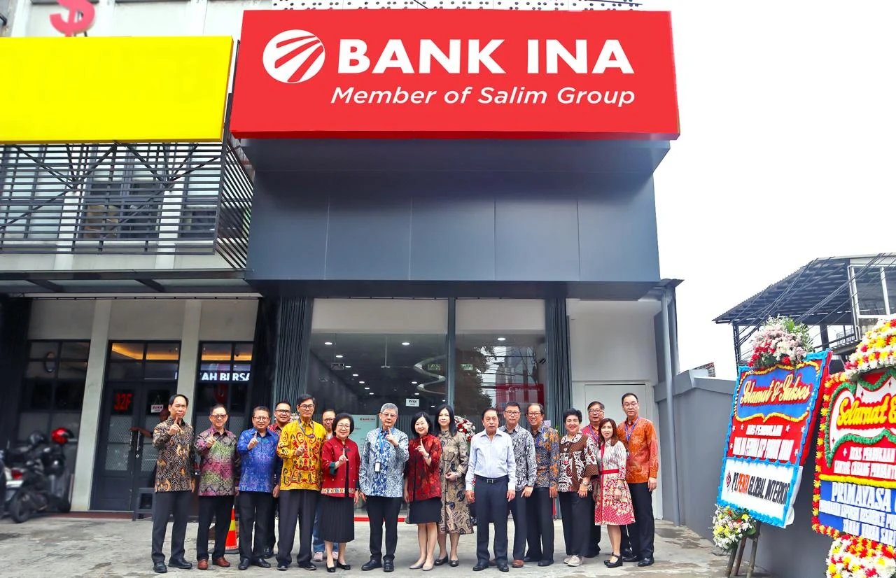 Grup Salim Ekspansi Layanan Perbankan, Bank INA Resmikan KCP Baru di Bekasi