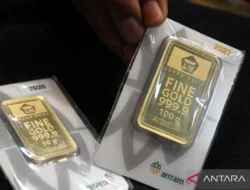 Harga Emas Antam Meroket Rp40 Ribu, Segram Jadi Rp2.859.000