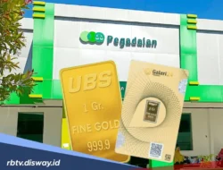 Harga Emas di Pegadaian Hari Ini: Galeri 24 Naik, Emas UBS Malah Turun
