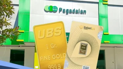 Harga Emas di Pegadaian Hari Ini: Galeri 24 Naik, Emas UBS Malah Turun