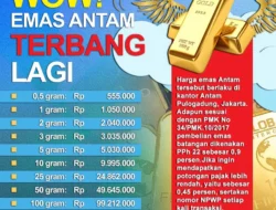Harga Emas Melambung Dua Persen, Analis: Sinyal Waspada Masih Ada