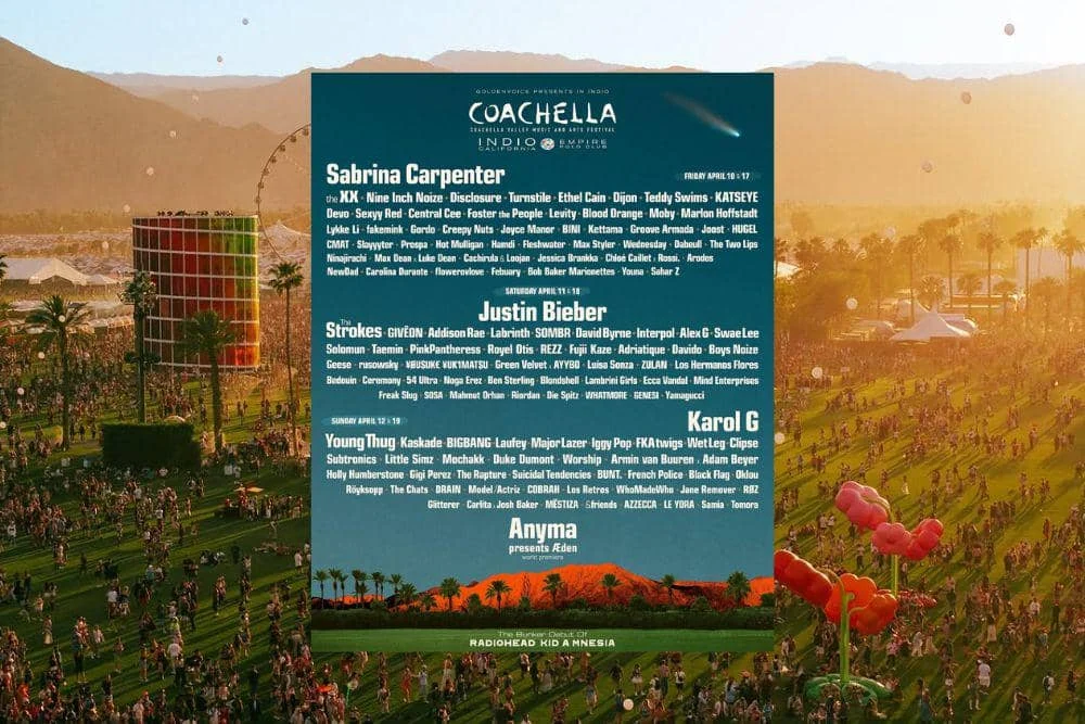 Harga Tiket Coachella 2026 diumumkan, Berikut Daftar Harga Lengkapnya