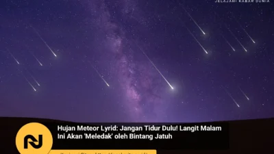 Hujan Meteor Eta Lyrid dan Fenomena Langit Lainnya di Mei 2026