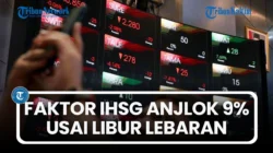 IHSG Ambrol Hampir 3 Persen Usai Pidato Prabowo