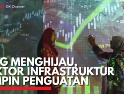 IHSG Dibuka Menguat Sektor Infrastruktur Pimpin Kenaikan Pagi ini