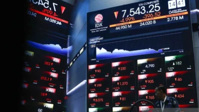 IHSG Ditutup Turun, Net Foreign Sell Rp130 Miliar