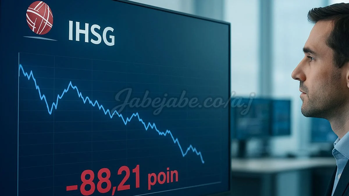 IHSG Hari Ini Dibanting ke 6.500-an, Tekanan Jual Asing Masih Dominasi