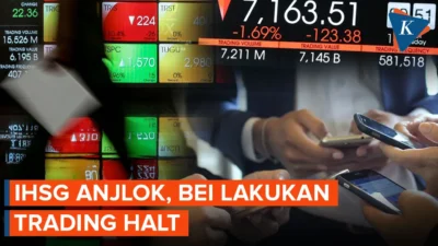 IHSG Nyaris Anjlok 5 Persen, BEI Minta Investor Tak Panik