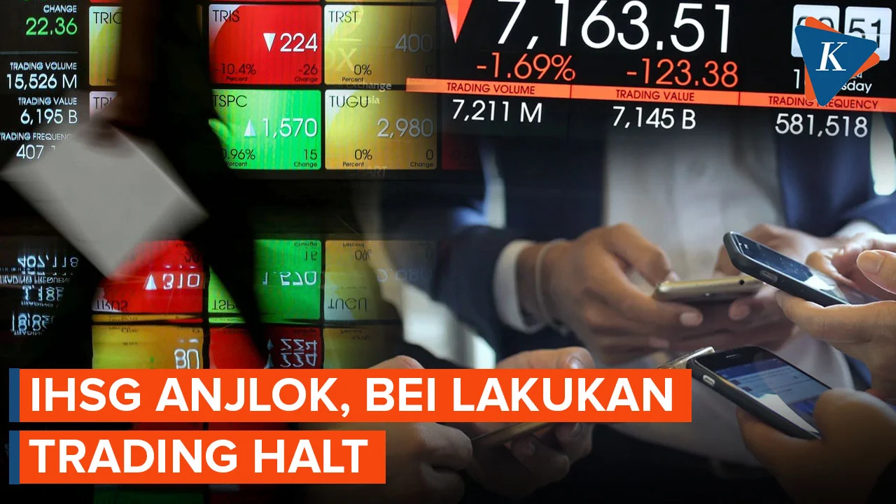 IHSG Nyaris Anjlok 5 Persen, BEI Minta Investor Tak Panik