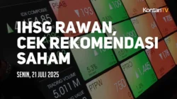 IHSG Rawan Koreksi, Simak 4 Saham Rekomendasi Hari Ini