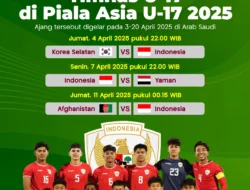 Jadwal Lengkap Piala Asia U‑17 2026: Semua Laga Timnas Indonesia & Cara Nonton Live Streaming