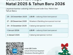 Jadwal Operasional BCA saat Libur dan Cuti Bersama Hari Kenaikan Yesus Kristus