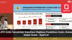 JPPI Kritik Pemerintah Soal MBG: Makan Gratis Bukan Program Pendidikan