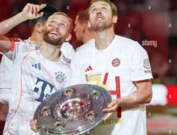 Konrad Laimer dan Harry Kane Raih Gelar Bundesliga dengan Bayern Munich