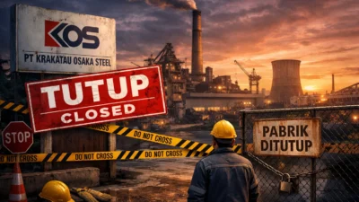 Krakatau Osaka Steel Tutup, Dihantam Baja Impor Murah