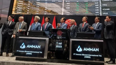 KZ Kompak Melepas Saham AMMN, BREN, dan TPIA Setelah Keluar dari MSCI