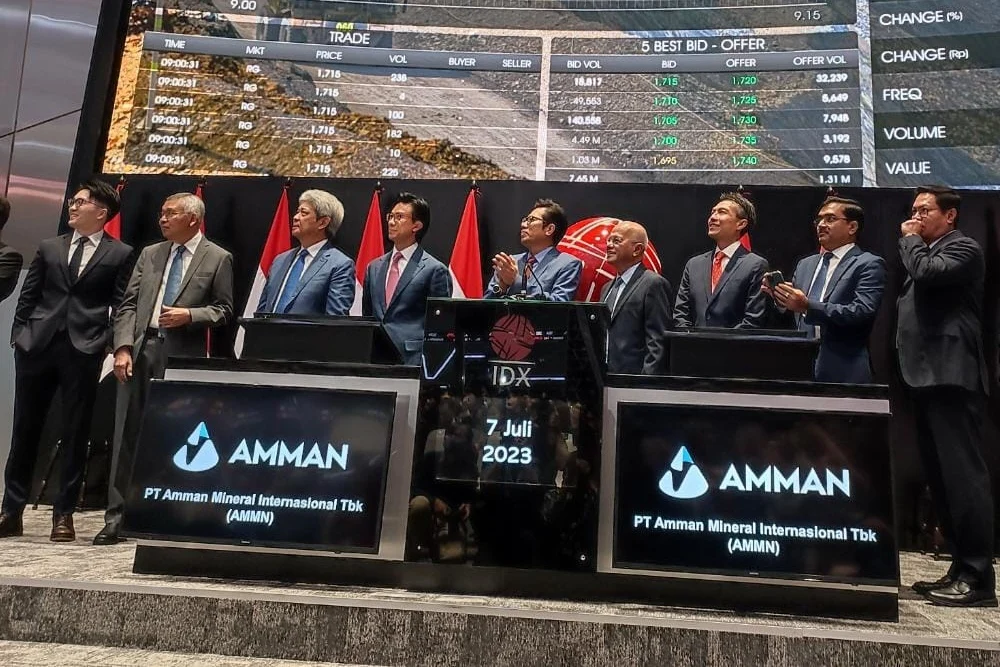 KZ Kompak Melepas Saham AMMN, BREN, dan TPIA Setelah Keluar dari MSCI