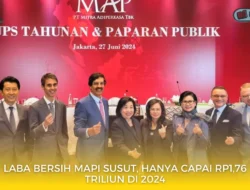 Laba MAPI Tembus Rp762 Miliar, Harga di Bawah Konsensus