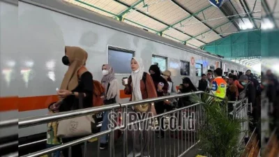 Liburan Panjang di Mei 2026: Stasiun di Daop 7 Madiun Diserbu Belasan Ribu Penumpang