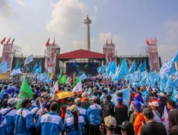 May Day 2026: Ribuan Buruh Padati Monas, Pemerintah Dekatkan Kebijakan ke Kalangan Pekerja