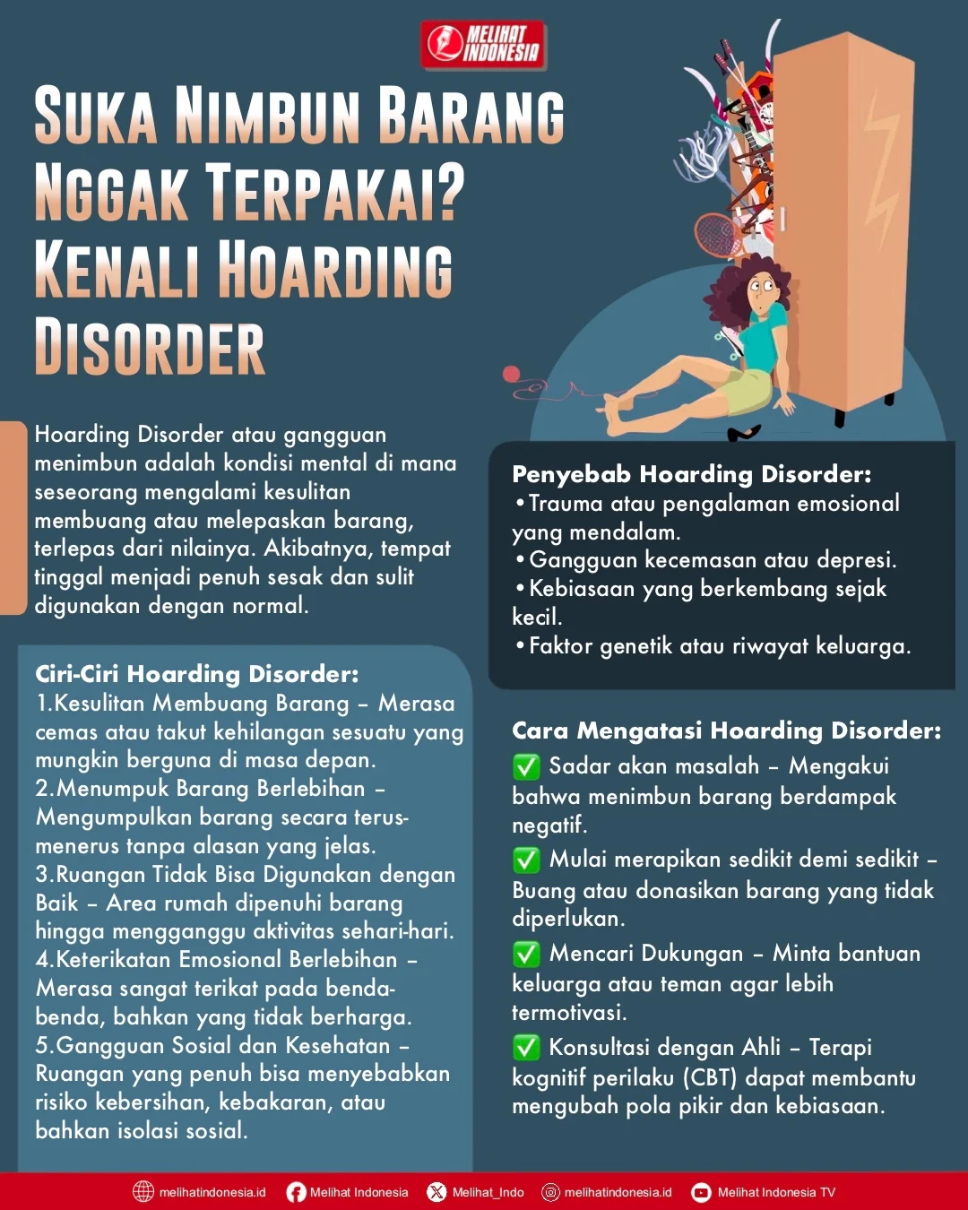 Mengenal Hoarding Disorder, Penyakit Tak Bisa Buang Barang yang Dialami Lansia Sragen