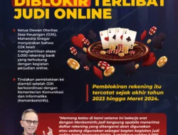 OJK Perintahkan Bank Memblokir 33.252 Rekening Judi Online
