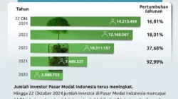 Pasar Modal Indonesia Tumbuh Stabil, BEI Catat Rekor Kapitalisasi Pasar Modal Tertinggi