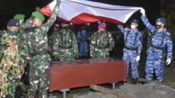 Pasukan Marinir 1 Mengucapkan Selamat Jalan kepada Pelda KKO Soegimin