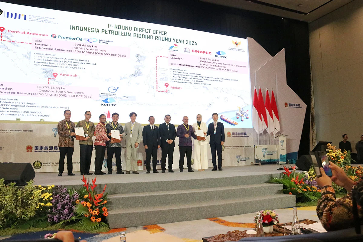 Pemerintah Resmi Tetapkan Pemenang Lelang Empat Wilayah Kerja Migas