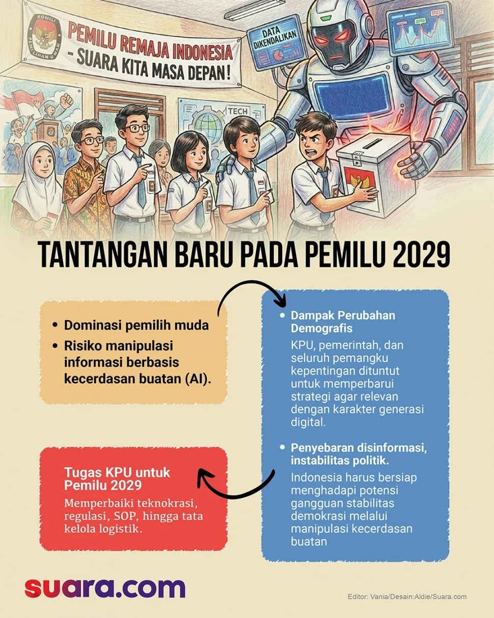 Pemilu 2029: Keragaman Calon Pemimpin dan Tantangan Demokrasi Indonesia